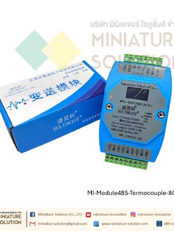 โมดูล ตัวส่งสัญญาณอุณหภูมิเทอร์โมคัปเปิล 8 ช่อง RS485 (RS20K-C)