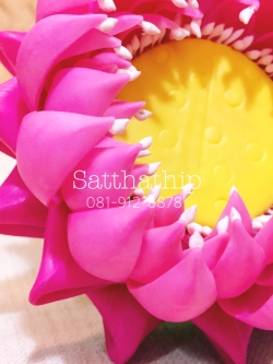 ถาดบัว ประดิษฐ์จากดิน - ฐานบัว ประดิษฐ์จากดิน - พานบัว ประดิษฐ์จากดิน - ถาดบัวดินปั้น - ฐานบัวดินปั้น - พานบัวดินปั้น - ฐานรองพระ - Tray