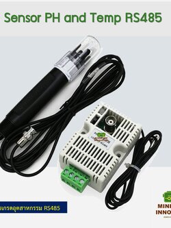 PH and Temperature Water Transmitter RS485