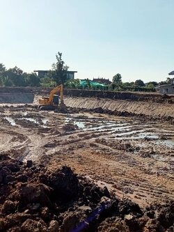 รับเหมา ขุดสระ ถมที่ เขตบางเขน ติดต่อ 080-309-9670