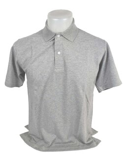 เสื้อโปโลสีเทาอ่อน สีเทาท็อปดราย