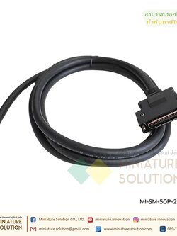 สาย CONNECTOR CN1 ของ SERVO YASKAWA, DELTA, MITSUBISHI 50 PIN ยาว 2 เมตร สาย I/O Connector + Terminal Servo 50 Pin SM-50P CY-50
