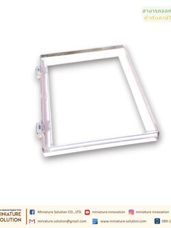 Cover ป้องกันจอ HMI 7inch 10inch HMI Shell Touch Screen Protection Cover MCGS WEINVIEW Delta Kinco Xinje Samkoon (260x180) (สีขาว)