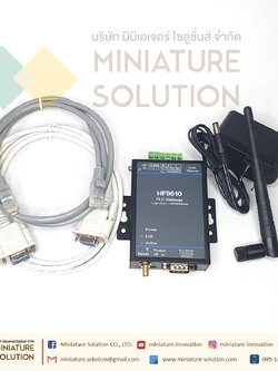 HF IOT HF-9610 PLC GATEWAY PLC-WIFI/ETHERNET Serial RS232/RS485/RS422 WiFi/Ethernet Support Virtual COM Connect to PLC for Remote Monitor (HF9610)