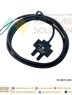 BEM-SX670-WR เซนเซอร์ก้ามปู Through Beam Photoelectric Sensor, Fork Sensor, 5 mm Detection Range 5-24VDC