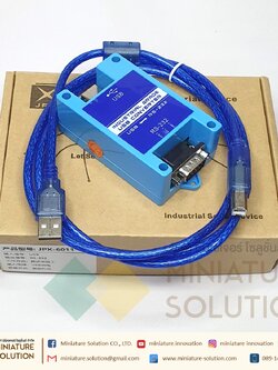 Industrial grade USB to RS232 protocol converter USB โหลดโปรแกรม PLC จีน บอร์ด MitsuUSB TO RS232 serial port converter ใช้เชื่อม PLC RS232 (JPX-6011) (USB-RS232)