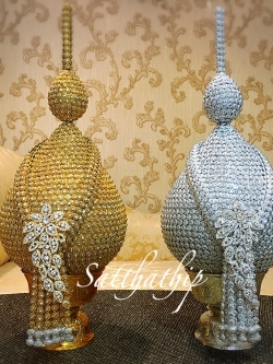 พานพุ่ม - พานพุ่มสักการะ - พานพุ่มเงินทอง - พานพุ่มนพเก้า - Phan bush