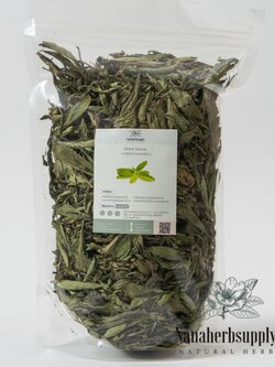 หญ้าหวานอบแห้ง ( Dried Stevia ) เกรด สวย คัดพิเศษ ขนาด 1 กิโลกรัม