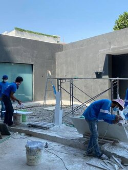 รับเหมาติดตั้ง กระเบี้อง หินอ่อน หินแกรนิต งาน Facade งานตกแต่งทุกชนิด