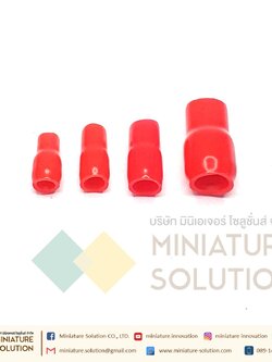 ปลอกหุ้มหางปลา เบอร์ V001-V100 ใช้กับหางปลาเบอร์ 1.5 - 100 Sqmm WIRE END CAPS (100ชิ้น/ถุง)