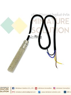Temperature and humidity sensor transmitter RS485 mini Prob (หัว Stainless ไม่มีเกลียว)