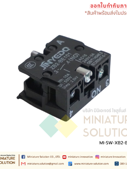 CNAOM XB2 Push Button Switch Contact Block contact switch คอนแทคสวิตช์ XB2-BE101 ( NO ) XB2-BE102 ( NC )