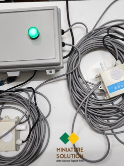 ระบบวัดค่า แอมโมเนียในเล้าไก่ เพื่อแจ้งเตือนขึ้น IOT แจ้งข้อมูลผ่าน Line NH3 Ammonia