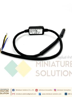 เซนเซอร์วัดอุณหภูมิน้ำ สื่อสารแบบ RS485 Temperature transmitter RS485 waterproof probe high temperature modbus real-time monitoring