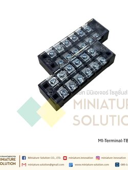 เทอร์มินอล 600V 25A Terminal TB250/TB2508ขั้วต่อสายไฟพลาสติก 6/8 ช่อง 25A TB terminal block 2506/2508 terminal