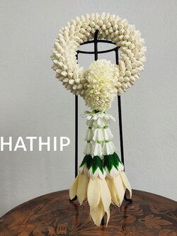 พวงมาลัยดอกมะลิ - พวงมาลัยดอกมะลิประดิษฐ์ - พวงมาลัยประดิษฐ์