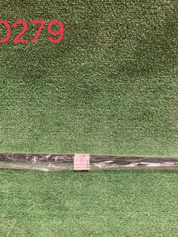 คิ้วรีดประตูหน้า L Isuzu D-Max All New 2012-19 แท้ศูนย์