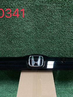 คิ้วคาดฝาท้าย Honda Jazz 2009-14 แท้ศูนย์