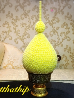 พานพุ่มดอกบานไม่รู้โรย/พานพุ่มดอกบานไม่รู้โรยประดิษฐ์ - Phan bush