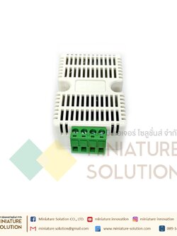 Temperature and humidity sensor transmitter Modbus industrial high-precision card rail RS485