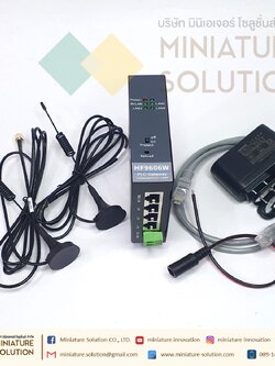 HF IOT HF-9606W PLC Gateway 4Ethernet PLC to WIFI อุปกรณ์แปลงสัญญาณ เกรดอุตสาหกรรม PLC การตรวจสอบระยะไกล (HF-9606W)