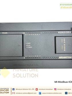 Modbus IO RTU Modbus-IO8R RTU 8 รีเลย์ Amsamotion DI8 DO8 RLY