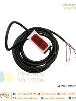 เซนเซอร์วัดระยะทาง Laser distance measurement, high and low position sensor RS485 output(ZW-LV100T 485+ switch [accuracy 0.1mm detection range 65-135mm])