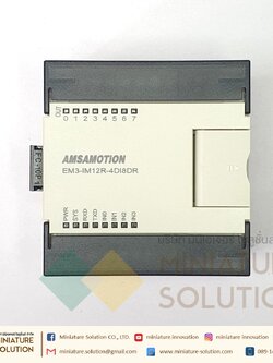 AMSAMOTION PLC expansion module Relay Digital 4DI x 8DR IN/OUT [EM3-IM12R-4DI8DR]