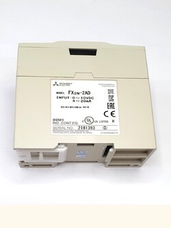 PLC Mitsu รุ่น FX2N-2AD, Analog Input, 2 Input FX2N-2AD สามารถเชื่อมต่อกับ FX0N, FX1N, FX2N, FX2NC, FX3G, FX3GC, FX3U และซีรีส์ FX3UC Made in China (FX2N-2AD)