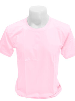 เสื้อยืด สีชมพูพาสเทล พิ้งค์พาสเทล