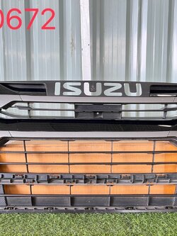 หน้ากระจัง ตัวบน+ตัวล่าง Isuzu D-Max 2WD 2022-23