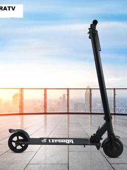 Scooter สกู๊ตเตอร์ไฟฟ้า สกู๊ตเตอร์2ล้อ รุ่นใหม่แข็งแรงทนทาน แรงกว่าด้วยมอเตอร์และแบตเตอร์รีแรงกว่า 36V 4ah ขนาดล้อใหญ่ 6.5