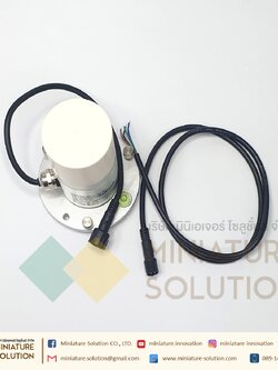 เซนเซอร์วัดแสง-รังสีดวงอาทิตย์ Total solar radiation sensor RS485 outdoor meteorological agricultural light intensity detection sunshine transmitter light illuminance meter 0~2000 W/㎡ (VMS-300-AL-RA-N01)