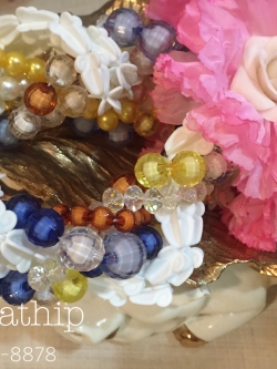 พวงมาลัยลูกปัดหลากสี - Garland