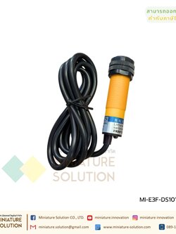 E3F-DS10Y2 SENSOR ชนิดNO เกลียว18มิล จับวัตถุระยะ10CM 90-250VAC 2สาย BERM
