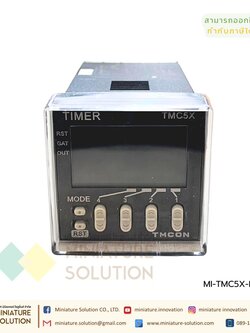 TMC5X-B Multifunctional digital display time relay ไทม์เมอร์ รีเลย์จับเวลาแบบดิจิตอล 0.01s-9999h