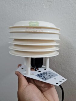 Weather Station Sensor Temperature Humidity Pressure RS485 Modbus RTU (Temp+Humi+Pressure Outdoor RS485 output)