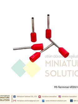 [ 100ชิ้น/แพ็ค ] VE TE หัวต่อหางปลาแบบเสียบ หางปลาคอร์ดเอ็น Cord-N Terminal Crimping หางปลาเข็ม หางปลาย้ำสายไฟ คอร์ดเอ็นเดี่ยว VE TE ขั้วต่อสายคอนโทรลสายไฟ หางปลาไม้ขีด