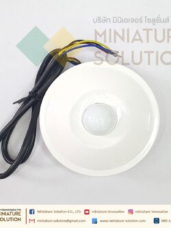 เซนเซอร์วัดความเข้มแสง สื่อสารแบบ Modbus แบบวงกลม สำหรับงานในอาคาร 0--65K Lux (Body วงกลม)