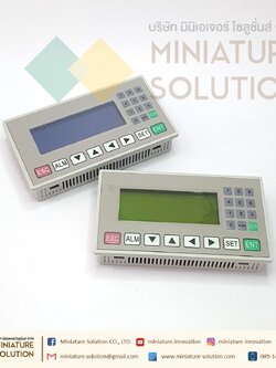 OP320-A English Blue/Yellow 3.7 นิ้ว Text Display HMI Support RS422/RS232 Communication Port OP20 V8.0