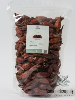 เม็ดพุด เม็ดพุดจีน ลูกพุด เมล็ดกุยจี (Gardenia Fruit) ขนาด 1 กิโลกรัม