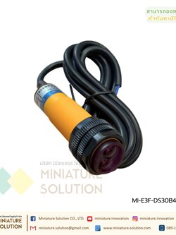 E3F-DS30B4 Photoelectric Sensor Switch 10-30VDC 200mA DC Three Wire Normally Open PNP NO Diffuse Reflection Photoelectric Sensor ซนเซอร์ตรวจจับวัตถุภายในระยะ 10-30 Cm BERM