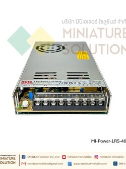 Meanwell LRS switching power supply พาวเวอร์ซัพพลาย LRS AC-DC (LRS-400-12)(33A) (LRS-400-24)(16A)