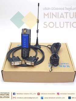 RS485 To LORA เครื่องรับส่งสัญญาณไร้สายโมดูลระยะไกลวิทยุ RS232/485-LORA DC12-36V AMSAMOTION (RS232/RS485 to Lora)