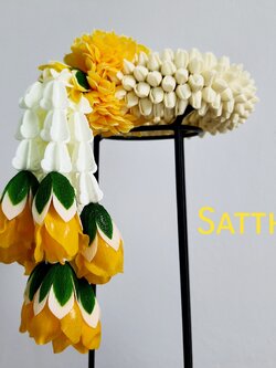 พวงมาลัยดอกมะลิ - พวงมาลัยดอกมะลิประดิษฐ์ - พวงมาลัยประดิษฐ์