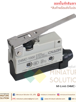 Limit switch CNAOM D4MC (D4MC-1000)(D4MC-2000)(D4MC-2020)(D4MC-3030)(D4MC-5000)(D4MC-5020)(D4MC-5040)(D4MC-1020)