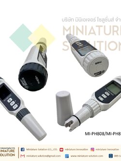 pH Meter เครื่องวัดความเป็นกรดและด่าง SMART SENSOR PH808(AA battery type) PH828+ (color screen)