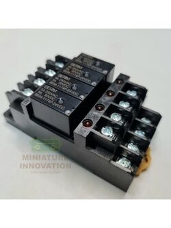 Relay Coil 24VDC สำหรับงานอุตสาหกรรม (4 Channel-สีดำ)