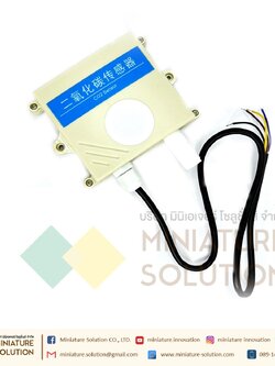 CO2 Carbon dioxide sensor high-precision CO2 transmitter gas detector RS485 output ชุดวัดคาร์บอนไดอ๊อกไซด์ (5000 ppm)