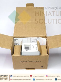 BERM Timer Switch THC15A เครื่องตั้งเวลาดิจิตอล 16 โปรแกรมมีให้เลือกตามการใช้งาน 220V/24V/12V